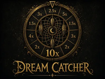 Original Dream Catcher poster on CroreBet game shows.