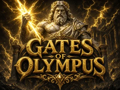 Original Gates of Olympus poster on CroreBet slots.