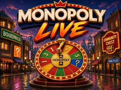 Original Monopoly Live poster on CroreBet game shows.