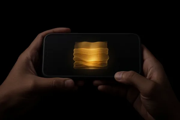 A dark phone still on the CroreBet terms page.